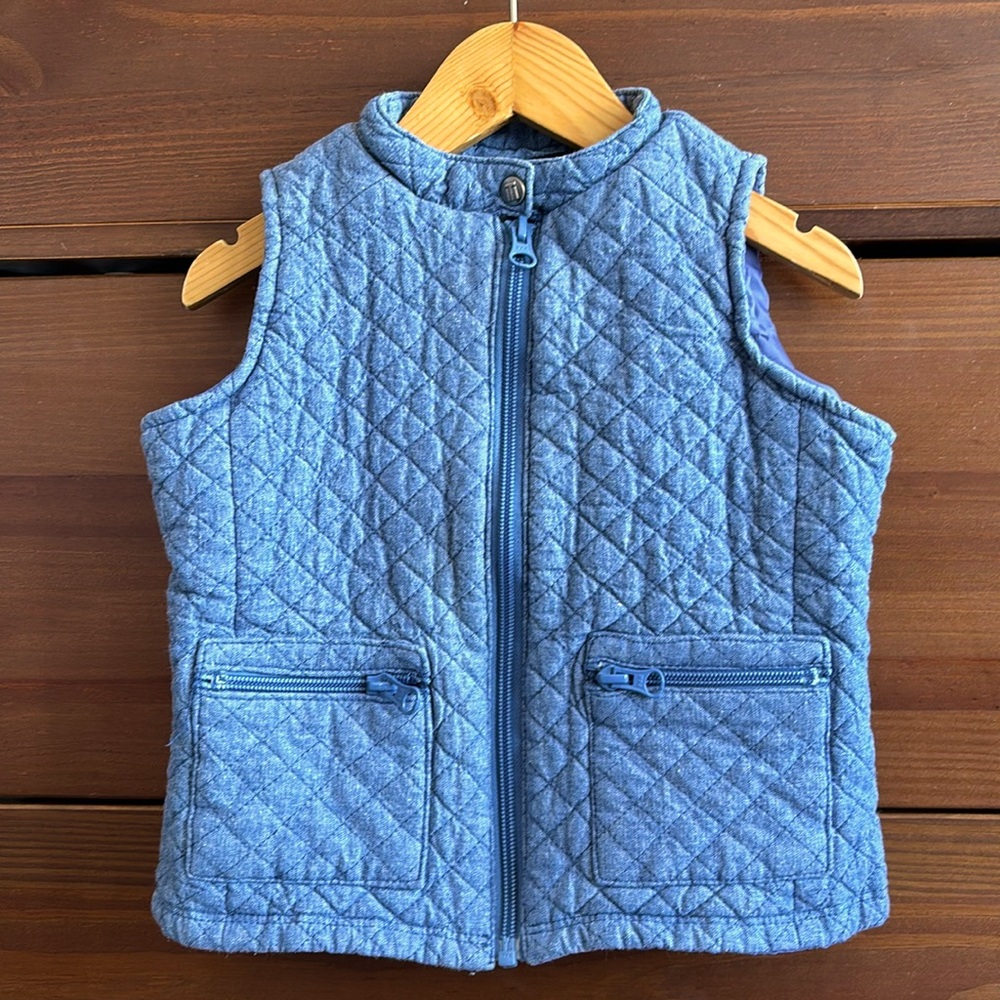 4T denim vest